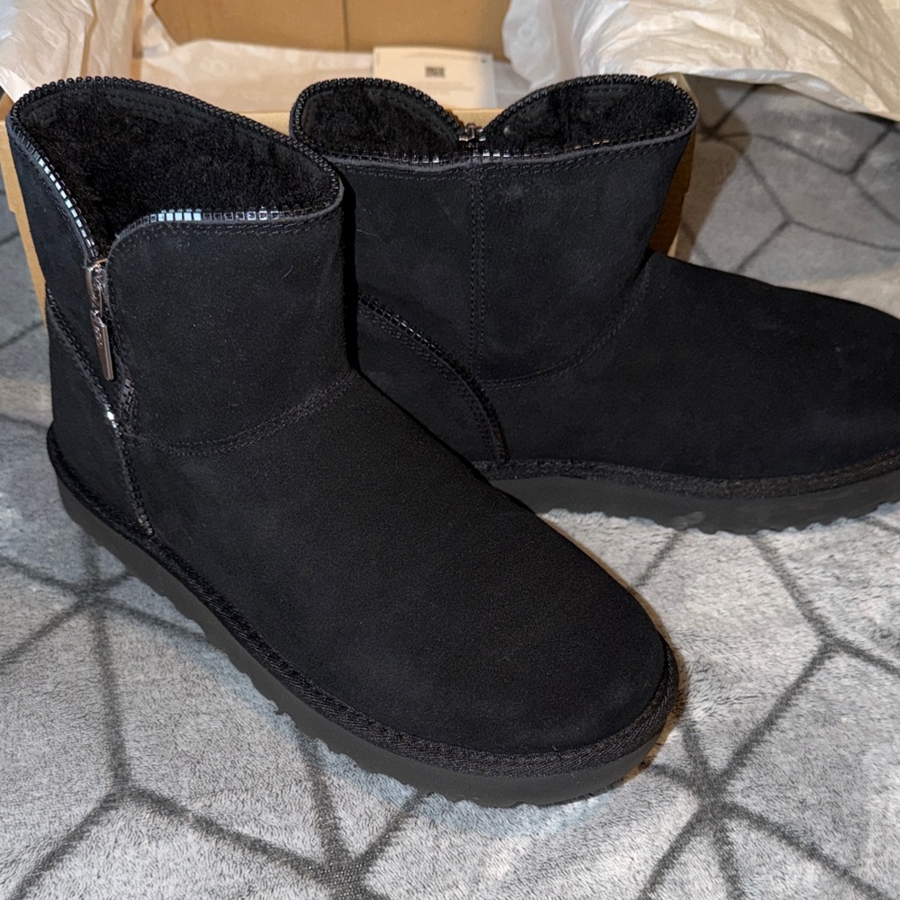 UGG Black Winter & Rain Boots